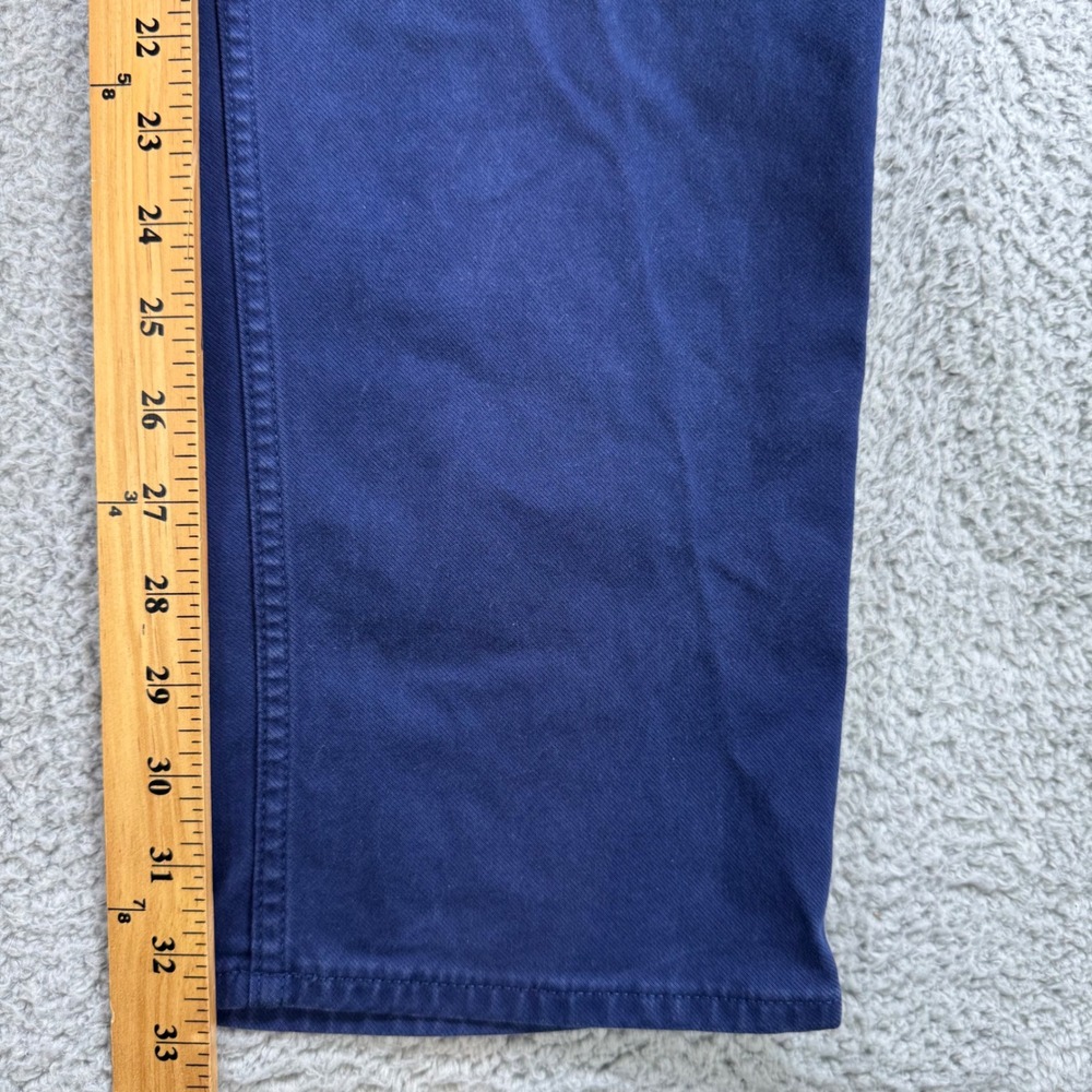 Banana Republic Traveler Slim Fit Blue Chinos‎ Pants Mens 40x33 Cotton Blend - Picture 6 of 11